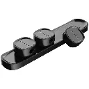 Тримач Baseus Peas Cable Clip (black)
