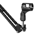 Тримач стійка-пантограф NB-35 для телефону та планшета зі струбциною (Чорний)