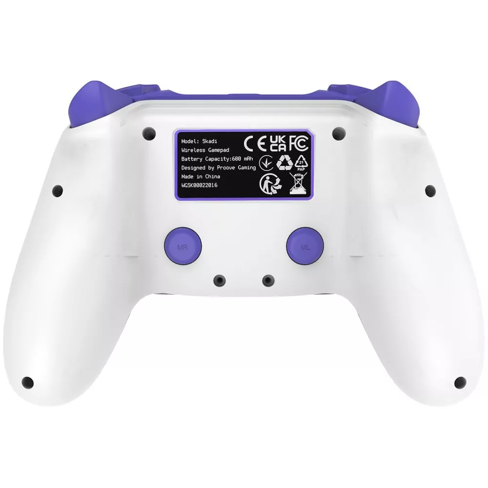 Геймпад бездротовий Proove Gaming Skadi білий
