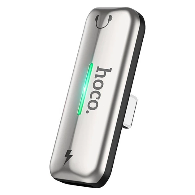 Adapter Hoco LS27 Dual 2in1 Lightning -> 2 Lightning Grey