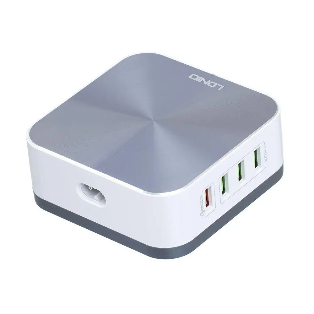 Сітковий підовжувач LDNIO A8101 QC3.0 8USB 10A (Сірий)