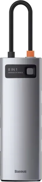 Type-C-Хаб Baseus AcmeJoy 8-Port Type-C HUB to HDMI+USB3.0*2+USB2.0+Type-C PD&Data+RJ45+SD/TF