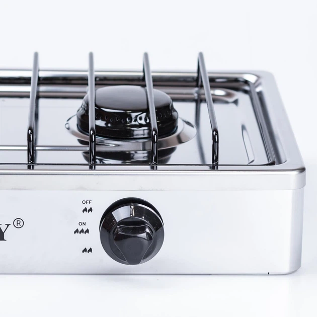 Настільна газова плита Sokany SK-07006 на 2 конфорки, білий