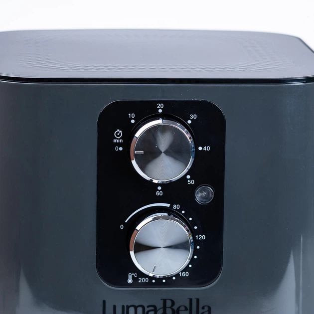 Аерогриль-фритюрниця Luma Bella B-9002 на 5,5 літрів, сірий