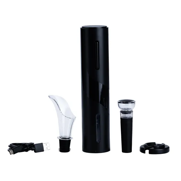 Набір для червоного вина електричний штопор/вакуумна пробка/аєратор/ніж для фольги