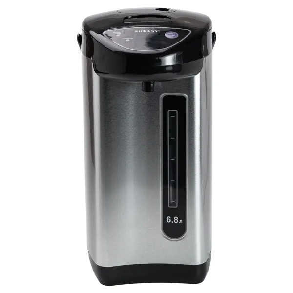 Термопот SOKANY SK-09028 на 6,8 л 1600 Вт, хром