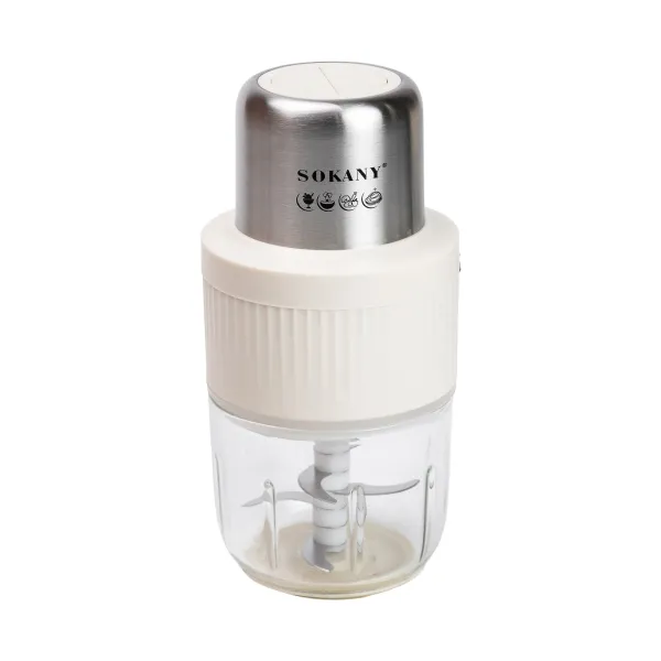 Чоппер подрібнювач Sokany SK-YM-7032 багатофункціональний, білий