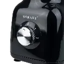 Блендер із чашею 1,5 літра Sokany SK-168 з кофемолкою, чорний
