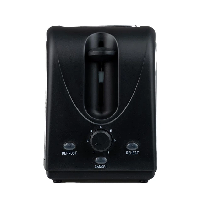 Тостер Sokany HJT-008S з режимом підігріву, чорний