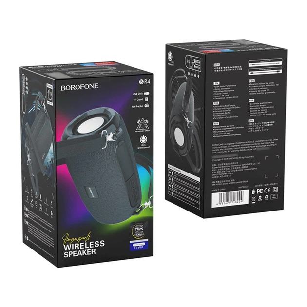 Бездротова колонка Borofone BR4 чорна