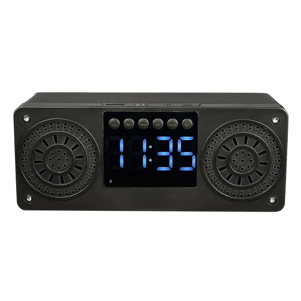 Настільний годинник-колонка WA10 чорний