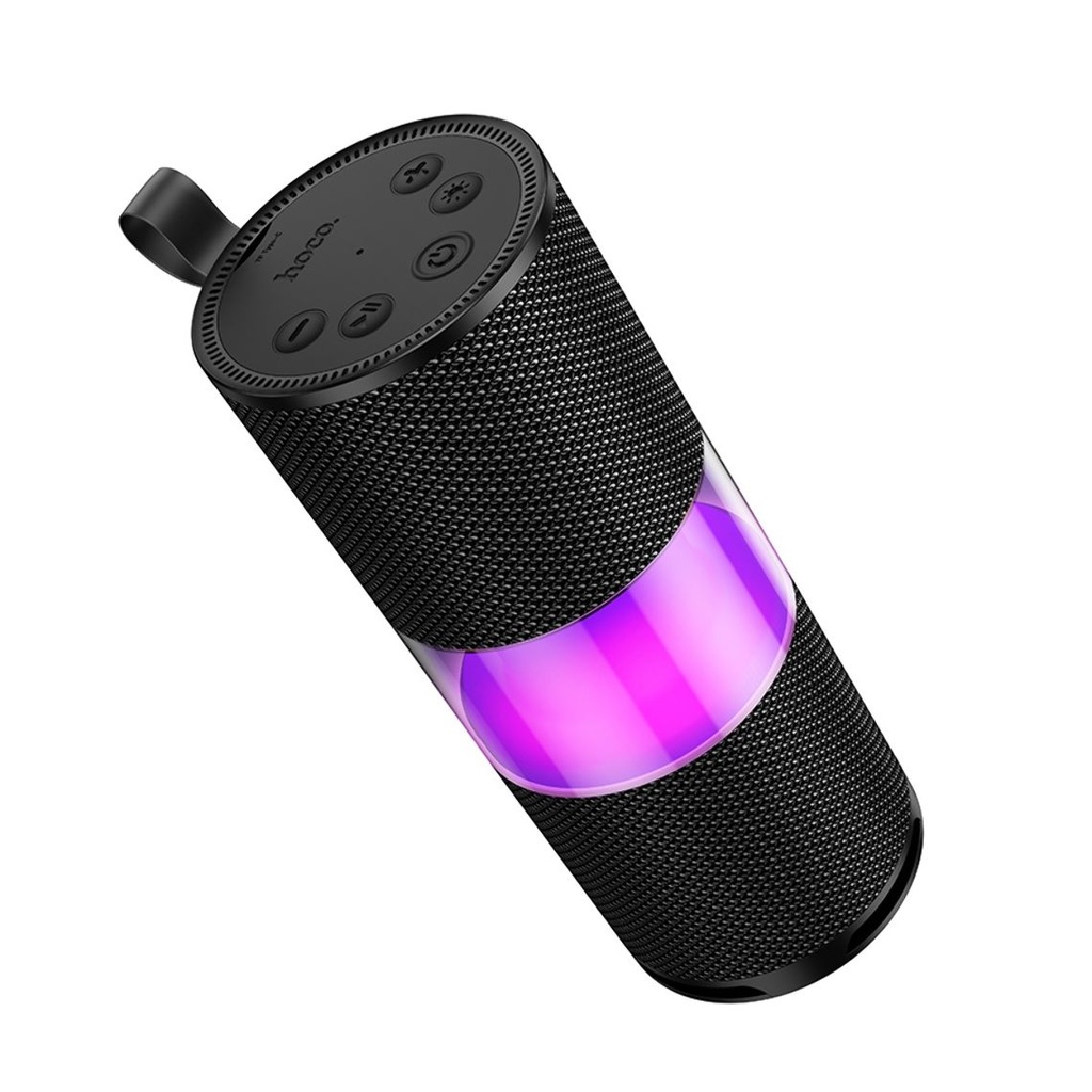 Портативна колонка Bluetooth Hoco HC29 з LED підсвічуванням black