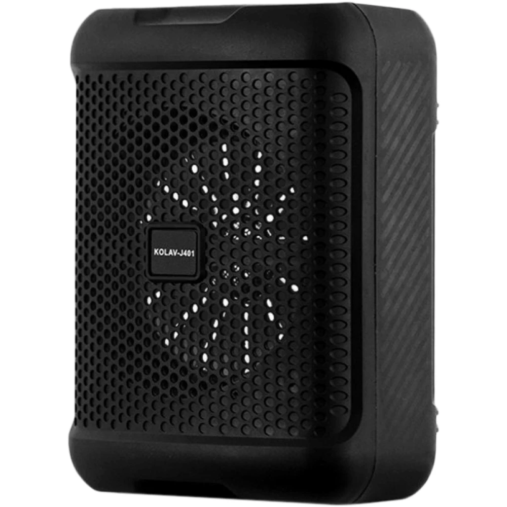 Bluetooth Колонка KOLAV-J401 (4"/USB/TF/FM/Bluetooth/TWS/3.7V 800mA/)Black