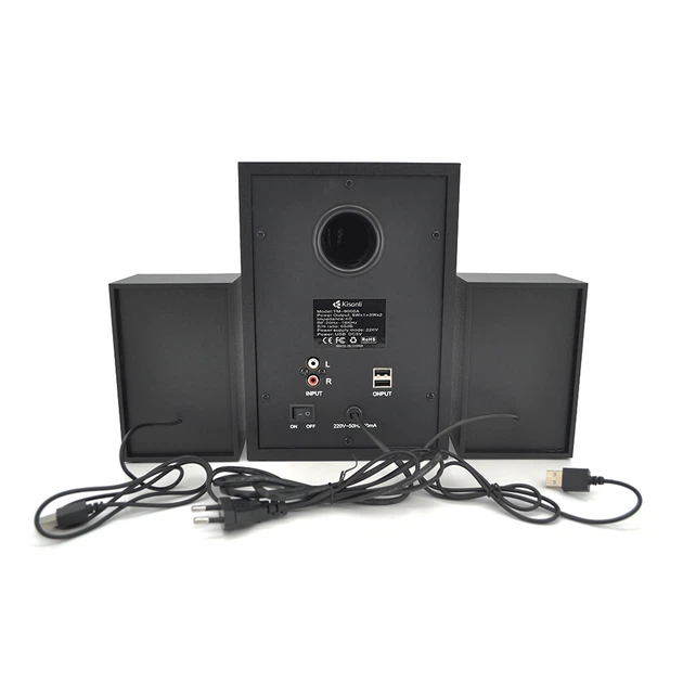 Колонки для комп'ютера Kisonli TM-9000A 2.0 Black