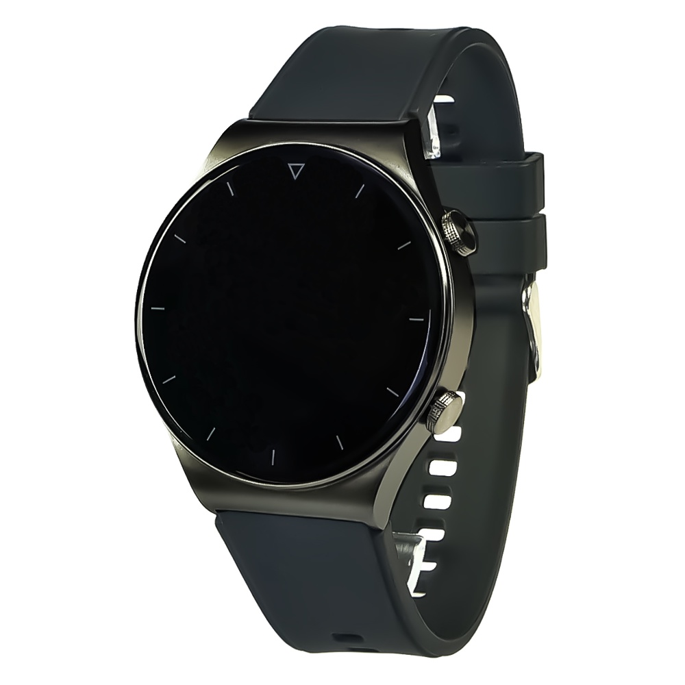 Смарт годинник H200 з металевим корпусом чорний