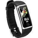 Фітнес-браслет Gelius Pro GP-SB002 (SMART BAND) (IP68) Black (вимірювання температури тіла) (12 міс)