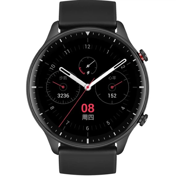 Xiaomi (OR) Smart Watch Amazfit GTR 2 Sport Aluminum Alloy Black(Global)(A1952)(Смарт-годинник)
