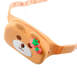 Сумка на пояс Bear Strawberry 14 * 8 * 4,4 (brown)
