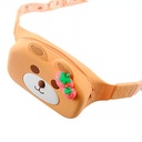 Сумка на пояс Bear Strawberry 14 * 8 * 4,4 (brown)