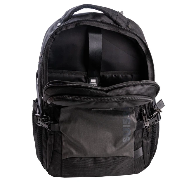 Рюкзак Suissewin 27*15.5*42.5 см, чорний