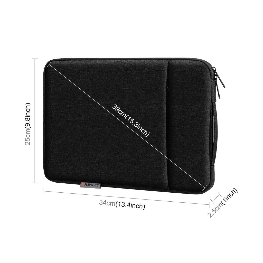 Сумка для ноутбука HAWEEL HWL7019 12.5-13.5" чорна
