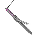 Плойка Hoco HP43 електрична з цифровим дисплеєм (120 ° - 220 ° C) сірий