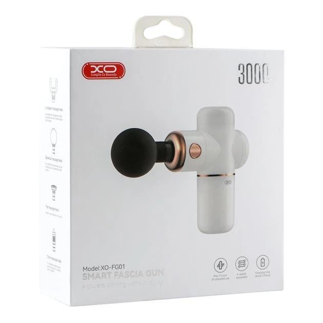 Масажер Ударний XO FG01 (Білий)