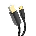 Кабель для принтера XO GB010B USB2.0 Type-C to USB-B 1.5m
