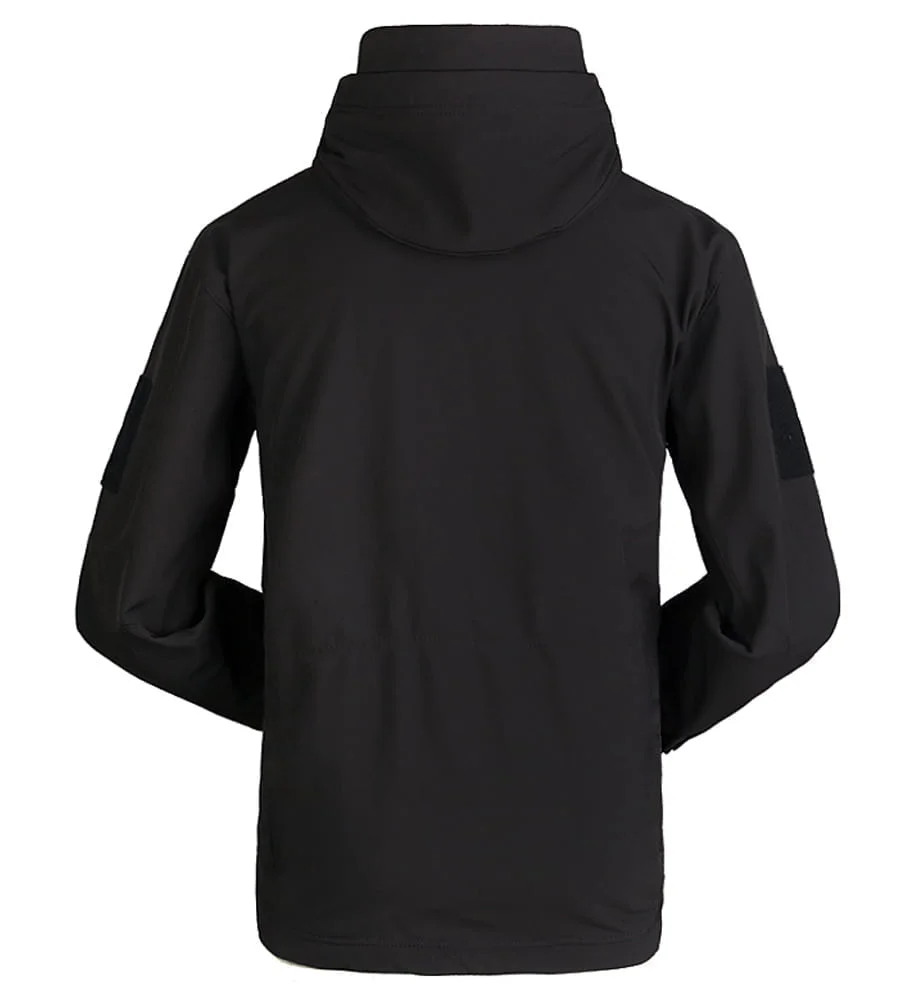 Тактична куртка Eagle Soft Shell JA-01-0 із флісом Black XXL