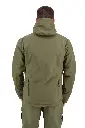 Зимова тактична куртка Eagle Soft Shell WJ-17 із флісом Green Olive 3XL