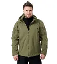 Тактична демісезонна куртка Eagle Soft Shell JA-23 на флісі Green Olive 3XL