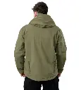 Тактична демісезонна куртка Eagle Soft Shell JA-23 на флісі Green Olive 3XL
