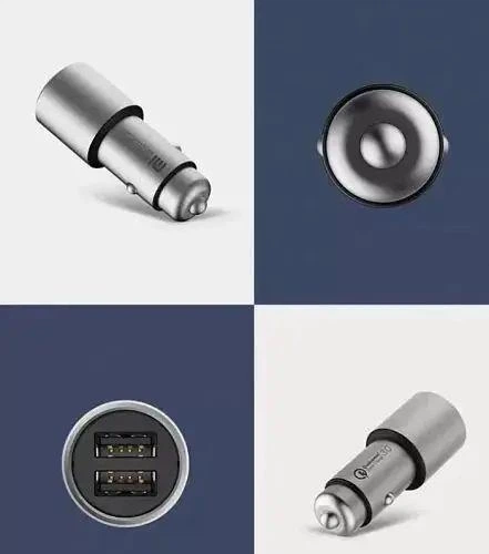 Xiaomi (OR) Car Quick Charger 3.0 Silver (CZCDQ02ZM)