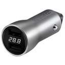 Xiaomi (OR) Car Charger (2 USB/QC 3.0) ZMI PowerCruise with Displey Silver(AP621)(Автомобільний зарядний пристрій)