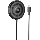 Бездротове зарядне пристрій Hoco CW61 магнітний з цифровим дисплеєм black