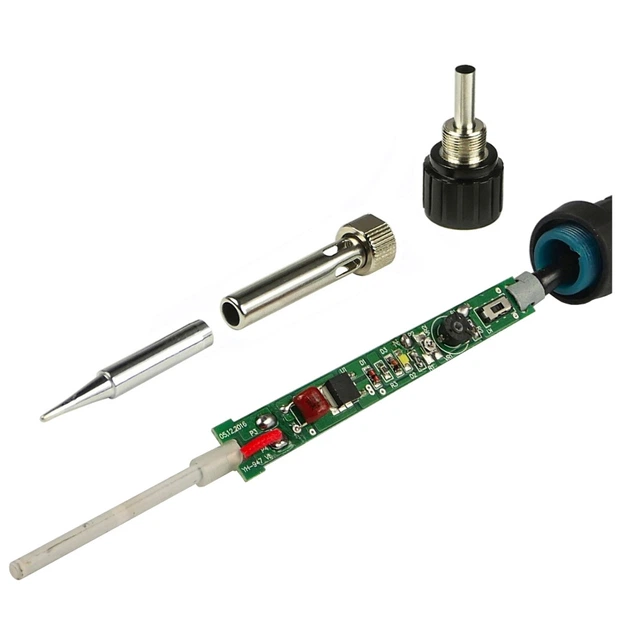 Паяльник WEP 947-III з підставкою, жалом 900M, вимикачем, рег. t 220-480 гр C, індикатором роботи (60W, 220V)