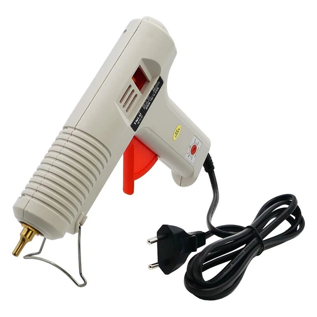 21088 Пістолет термоклейовий TNI-U TU-965A (220V, 100W, регулювання t 140 - 220 гр C, сопло d=2mm, клей d=11,2mm)