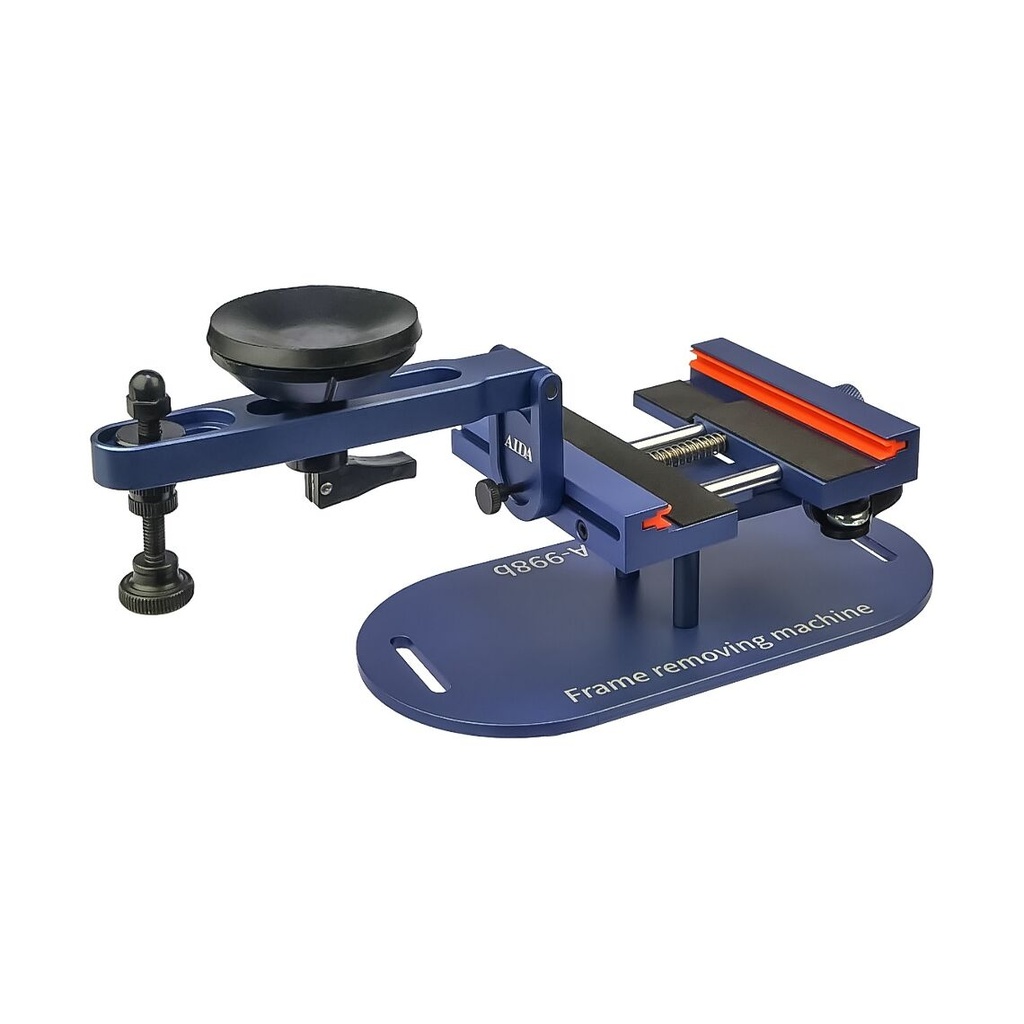 Утримувач універсальний Aida A-998b для розбирання телефону з поворотним механізмом та присоскою (робочий хід 60-85мм)