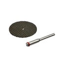 Насадка для бормашини, відрізний армований диск d=32 мм, хвостовик d=3 мм