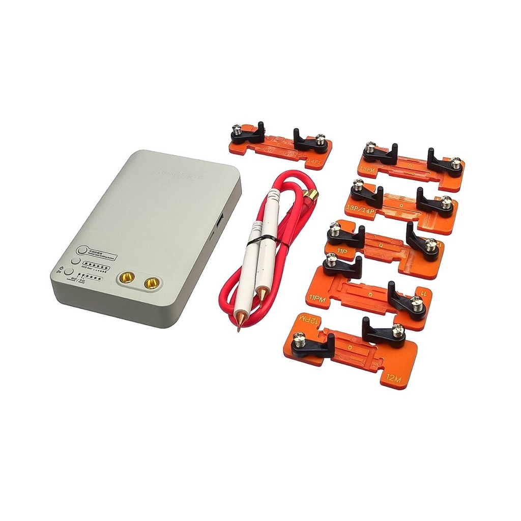 Апарат точкового зварювання АКБ QianLi Macaron (11-14), з аккумулятором та тримачами iP11-14 Pro Max