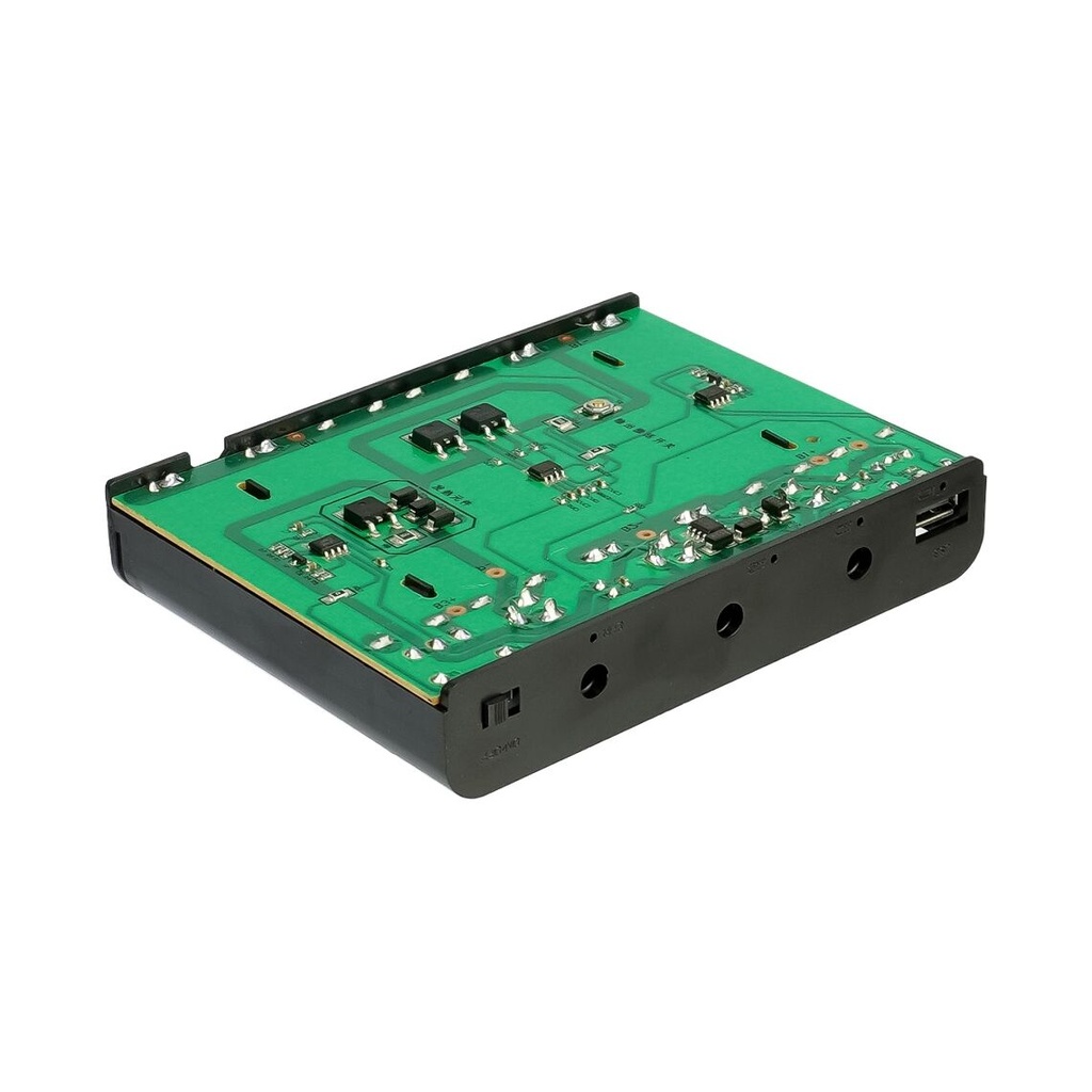 Джерело резервного живлення для мережевого обладнання 12V/9V/5V, під акумулятори 18650 6 шт