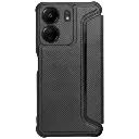 Чохол-книжка Style Case Carbon Xiaomi Redmi 13c/Poco C65 Black