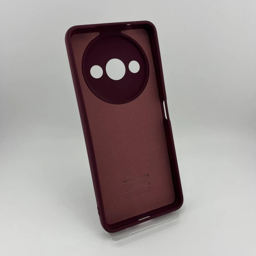 Силікон FULL Cover Xiaomi Redmi A3 Bordo