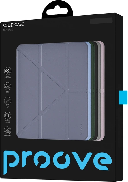 Чохол Proove Solid Case iPad Air 13" 2024 чорний