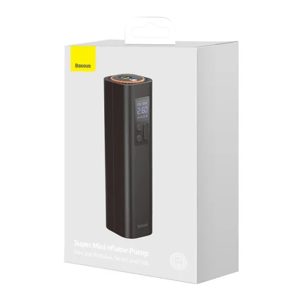 Автомобільний насос Baseus Smart Inflator Pump (black)