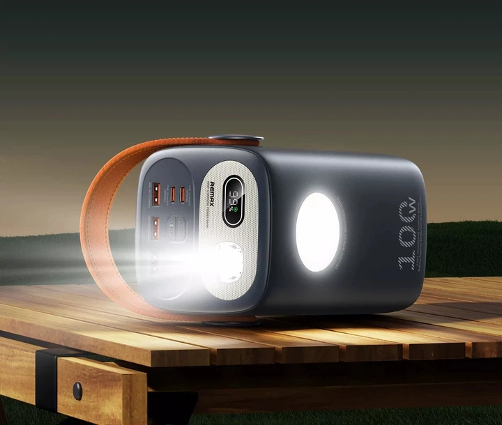 Power bank Remax RPP-100 60000mAh 100W +22.5W PD+QC синій