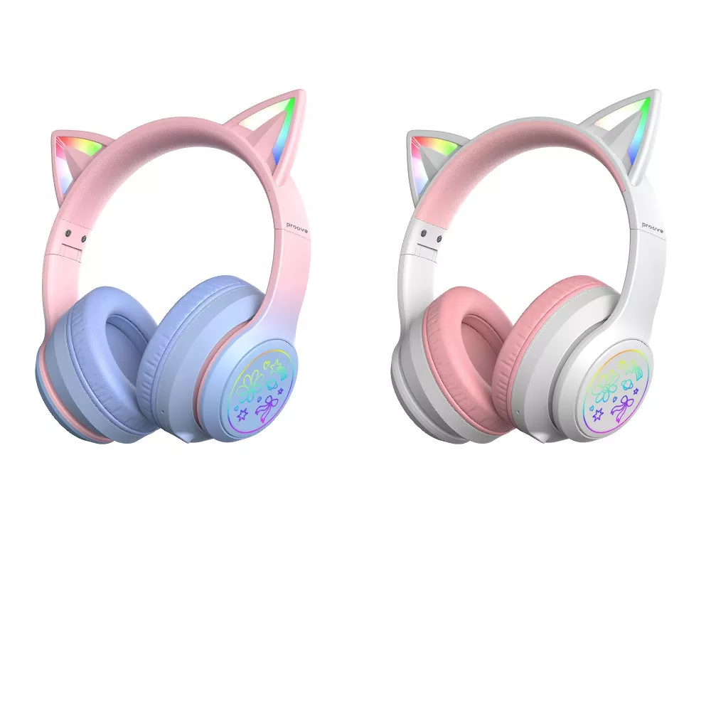 Бездротові навушники Proove Kids Neko (APP) white/pink
