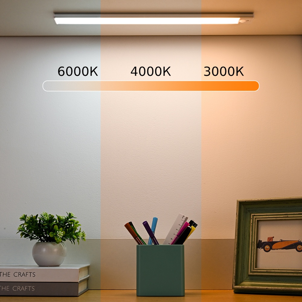LED світильник 20-2S, 20см, 2W, акумулятор 750mAh, з пультом та датчиком руху/освітленості, сріблястий
