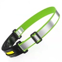 Налобний LED ліхтар T128 COB, 250 lm, вбудований акумулятор 700 mAh, Type-C, 4 режими, black