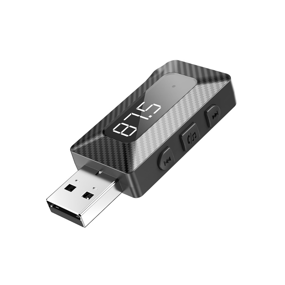 Bluetooth receiving XO BCC16 Support FM + TF Card (Чорний)
